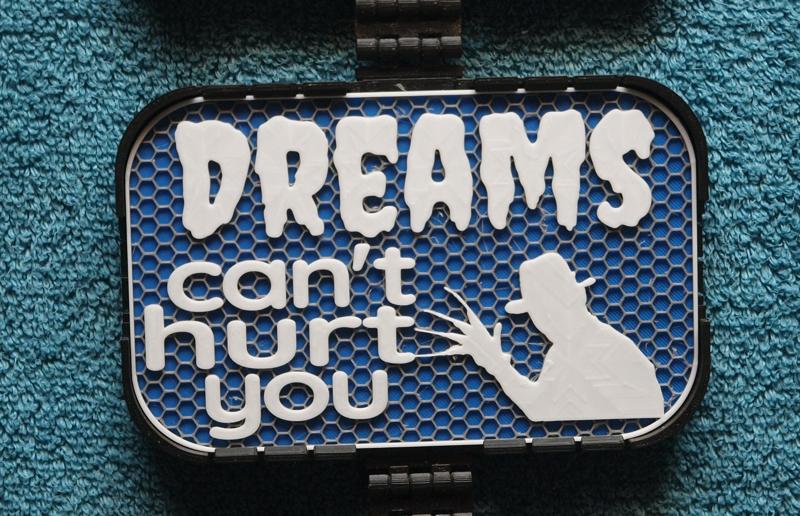 Dreams can't hurt you sign