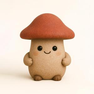 Toadstool Figure