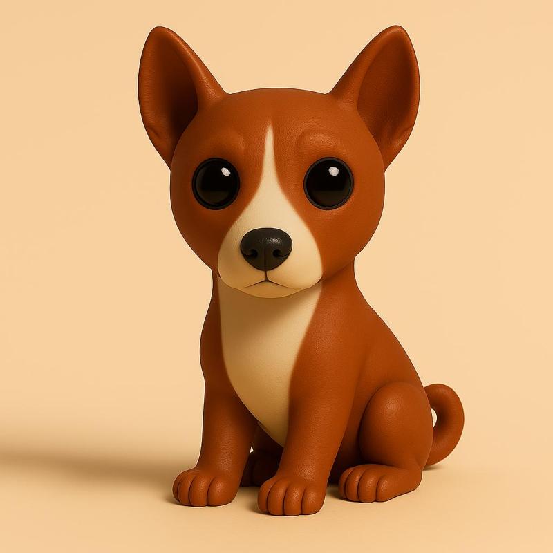 Silent Flame - Chibi Basenji