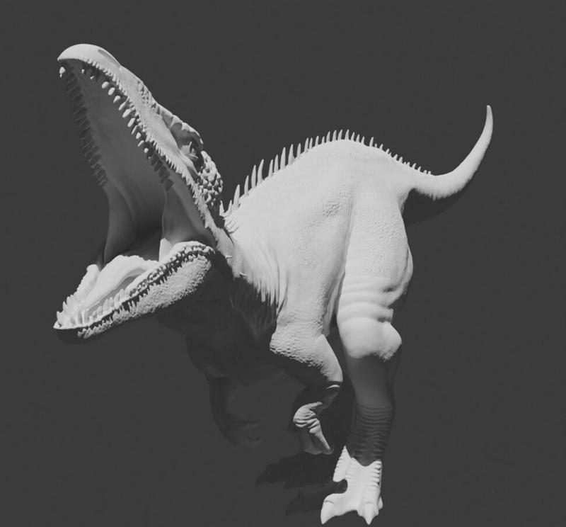 Giganotosaurus 3D for Cults3D
