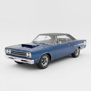 1969 Plymouth Road Runner - Classic American Muscle Car 3D Print Model