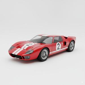 Iconic 1960s American Endurance Racer - Vintage Le Mans Inspired Sports Car Scale Model