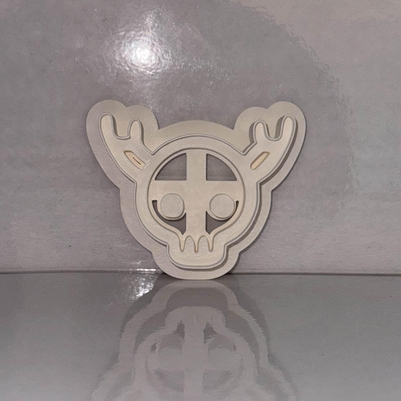 Halloween Deer Skull Cookie Cutter – 3D Printable STL
