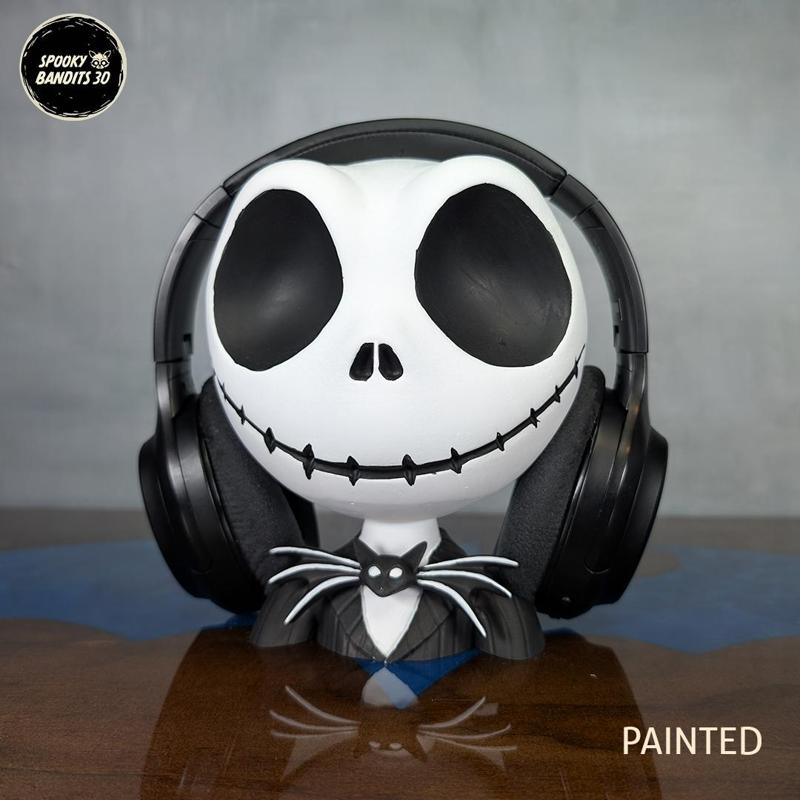 Jack Skellington Headphone Holder