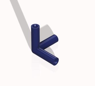 6mm Dowel rod cube corner