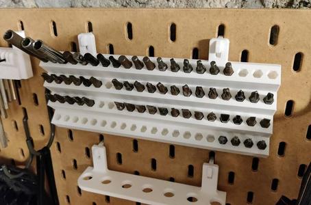 IKEA SKADIS 6mm Bit Rack - Universal Hook Remix
