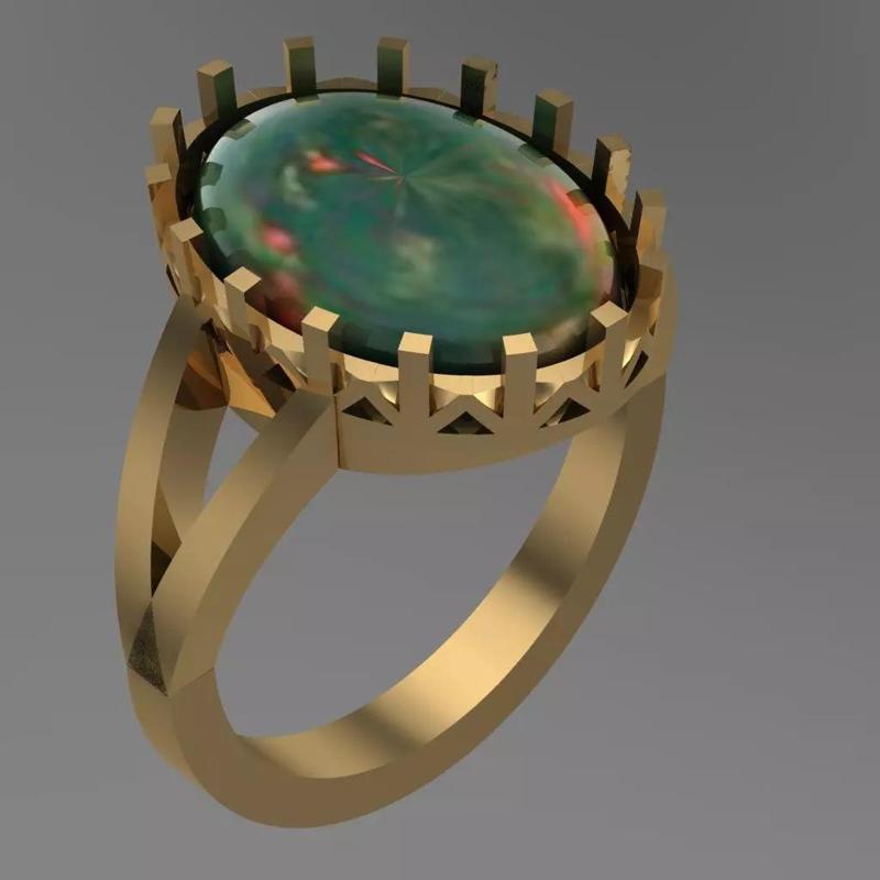 Opal Stone Ring Jewellery for Women