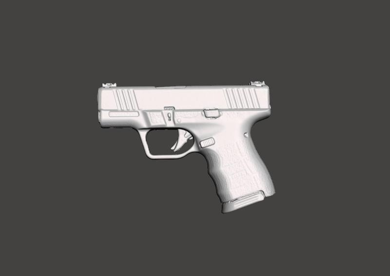 Sarsılmaz Sar 9 SC Real Size 3D Gun Mold