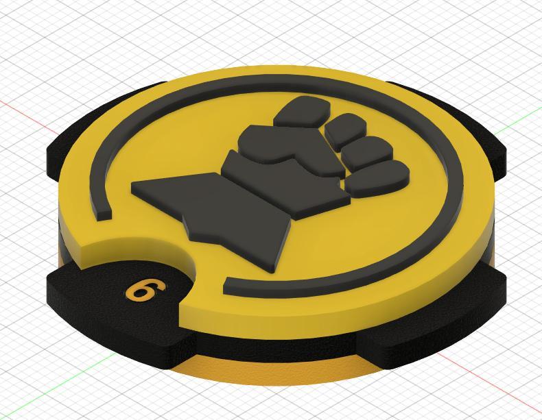 Imperial fist wound counter