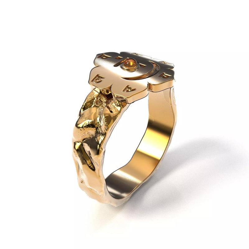 2 Chakra Svadhishthana Sacral Fertility Fire Opal ORANGE RING