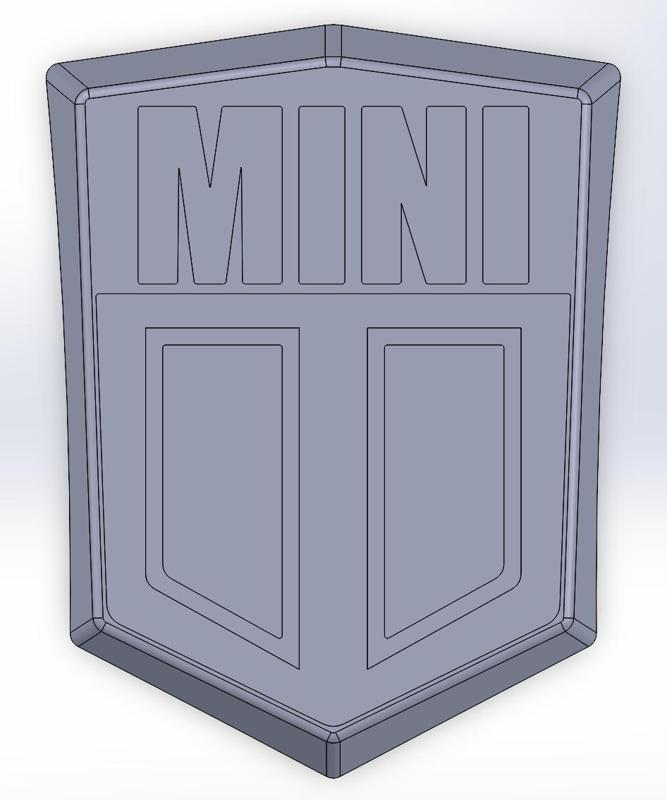 Austine Mini 1000 badge