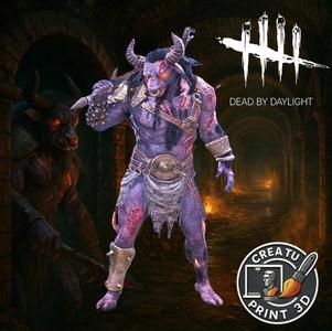 The Oni Minotaur Dead by Daylight 3D Printable Model / El Oni Minotaur Dead by Daylight Modelo 3D Impresible