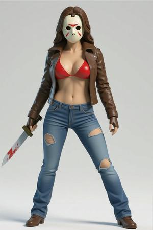 Slasher Siren – Female Jason-Inspired Horror Figure