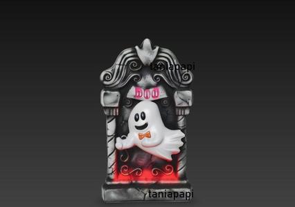 3D Ghost RIP Halloween decoration