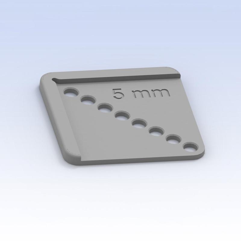 Eyelet template bookbinding tool Eyelet Tool 5mm