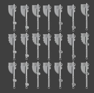 Space Warriors: Phalanx Warden Axes
