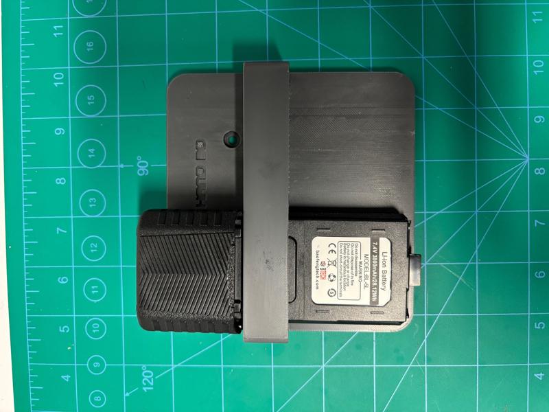 Mount For 2 Extended Capacity Battery Packs (BL-5L) (BaoFeng UV-5R Series Radios)