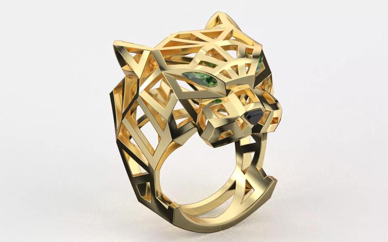 Panthere de Cartier Ring Man Original