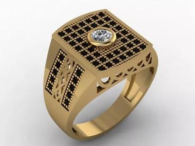 Man Ring 3d Print Model