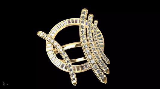 path on the moon ring stl verified