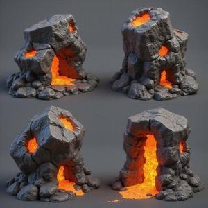 Volcanic Rock Formations