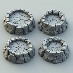 Cracked Earth Bases -