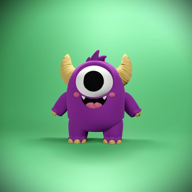 Larry -Little Monsters Flexi