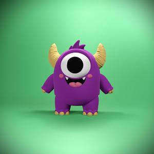 Larry -Little Monsters Flexi
