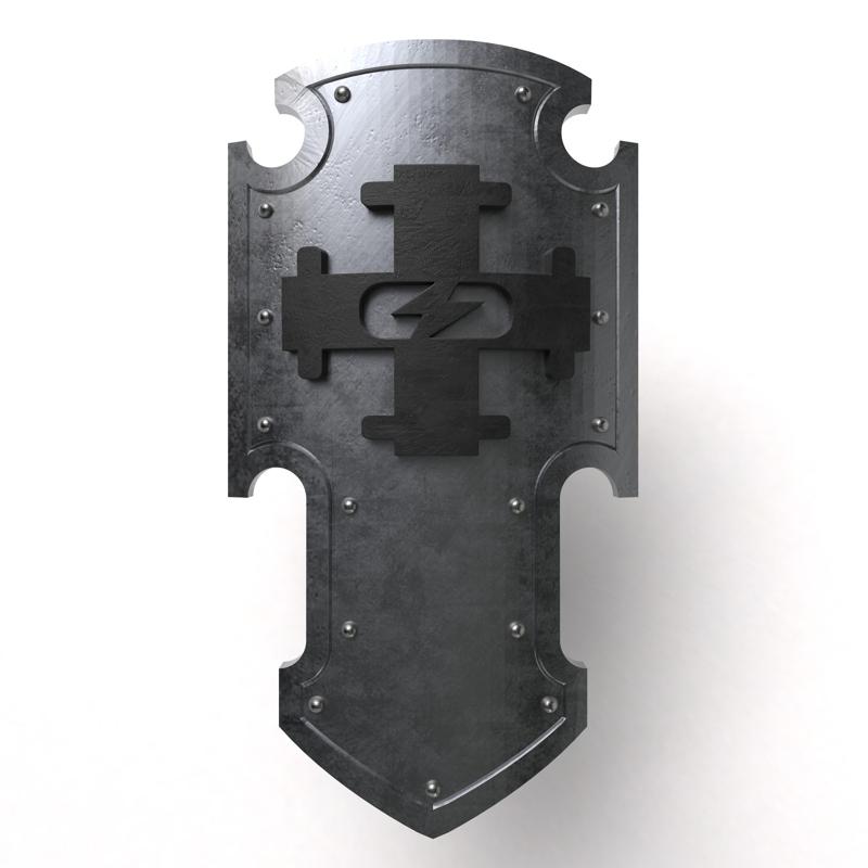 Steel confessors relic shield