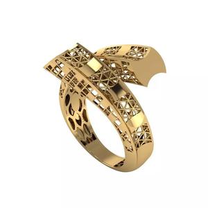 Lightweight Fusion Ring  Ready for Casting TR019
