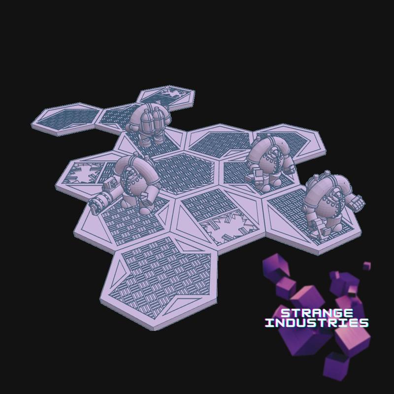 sci fi lost patrol tiles