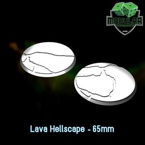 Lava Hellscape - 65mm set