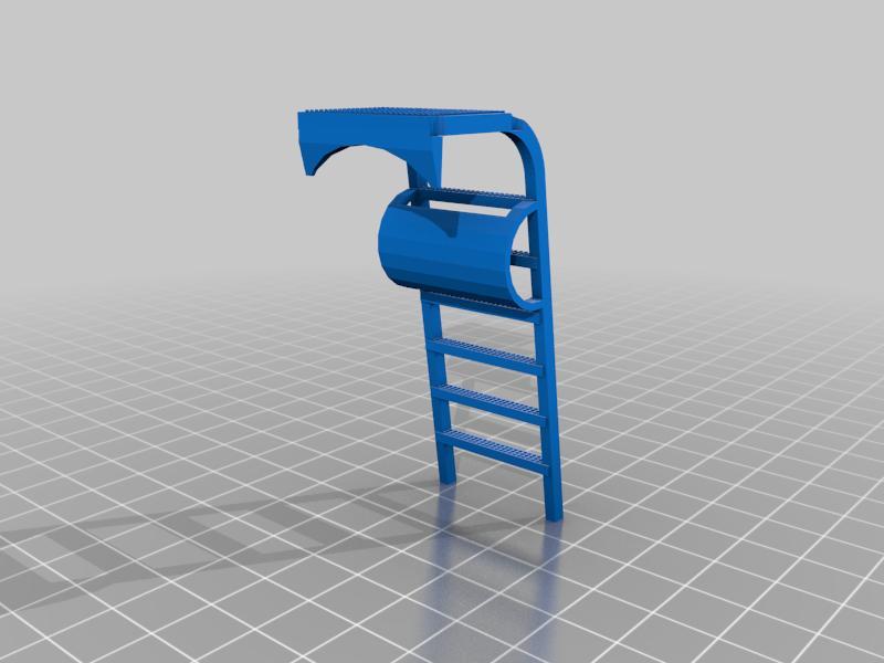 X-Wing Cockpit Ladder - for Star Wars Kenner Vehicles