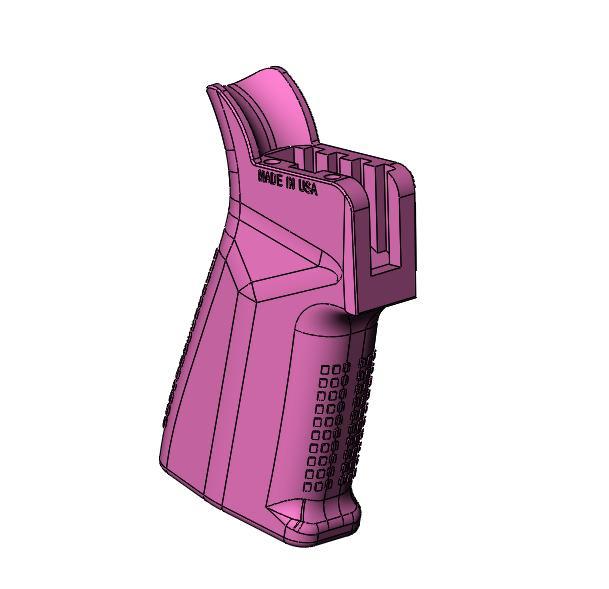 VFC AR15/MCX grip in Reptilia CQG style