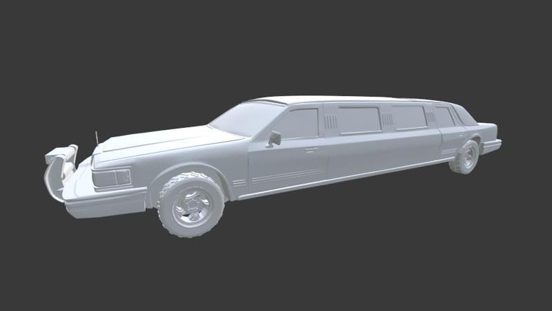 1990 Lincoln Town Car Limousine