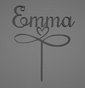 Cake Topper Emma