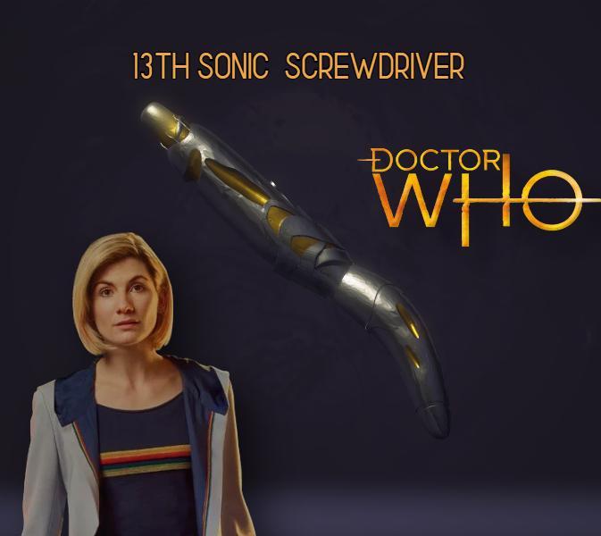 Doctor Who Sonic Screwdriver 13TH Jodie Whittaker
