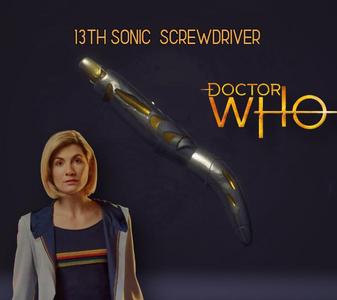 Doctor Who Sonic Screwdriver 13TH Jodie Whittaker
