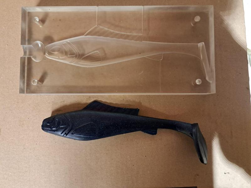 AM bait fish 12cm hoof model / form for predator fishing