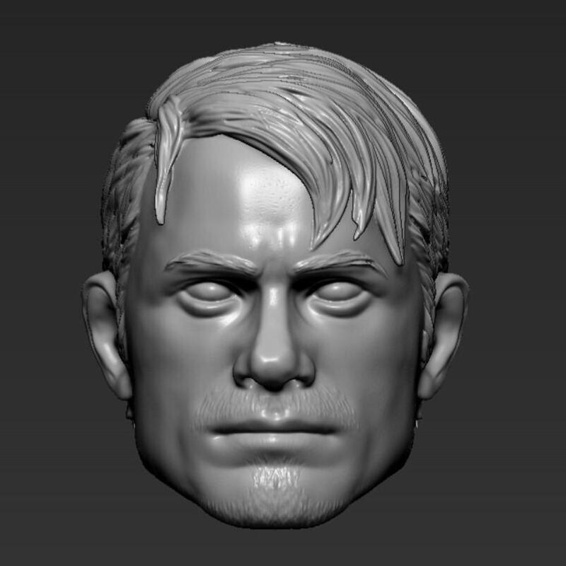 JOEL KINNAMAN THE SUICIDE SQUAD 3D HEAD MCFARLANE TOYS/FONDJOY