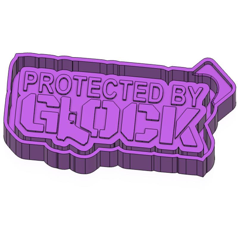 Protected by Glock FRESHIE MOLD - SILICONE MOLD BOX