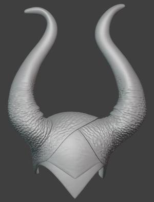 Maleficent Horns Headpiece Halloween & Cosplay Costume Prop