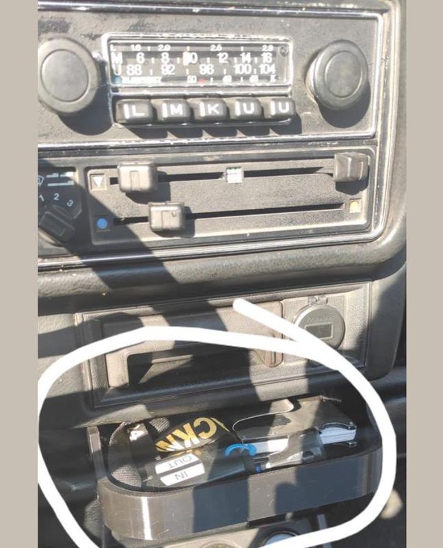 WV GOLF MK1 Cabriolet stash Box