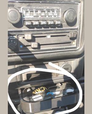 WV GOLF MK1 Cabriolet stash Box