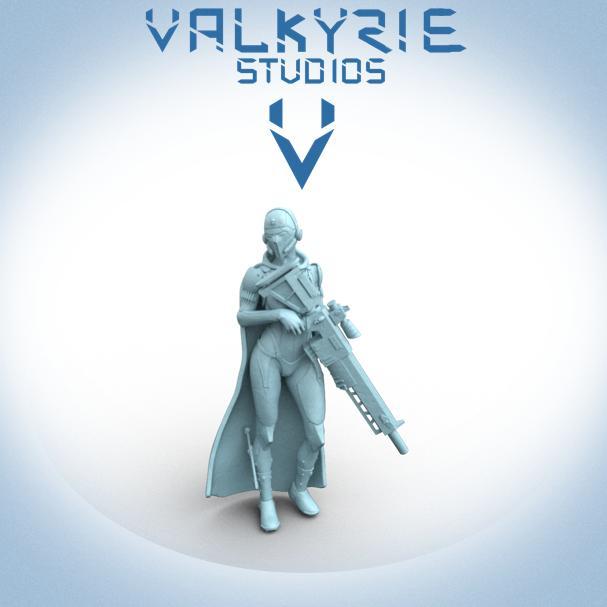 Female Vindictive Assassin (Pose 1)