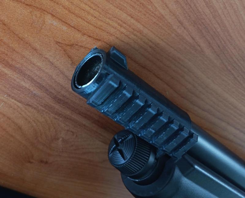 RIS for M870 airsoft shotgun