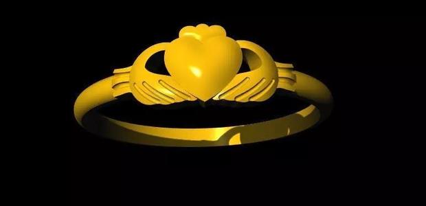heart ring 3dm file