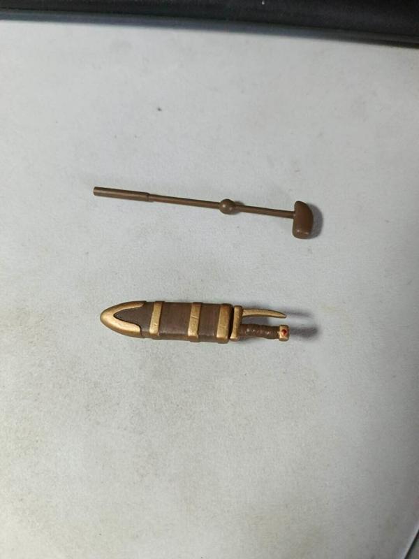 Mini Nausica Weapons - Dagger, Staff and Rifle