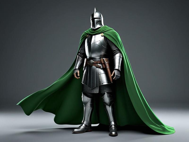 Ol'man mister Knight Man (raw model)