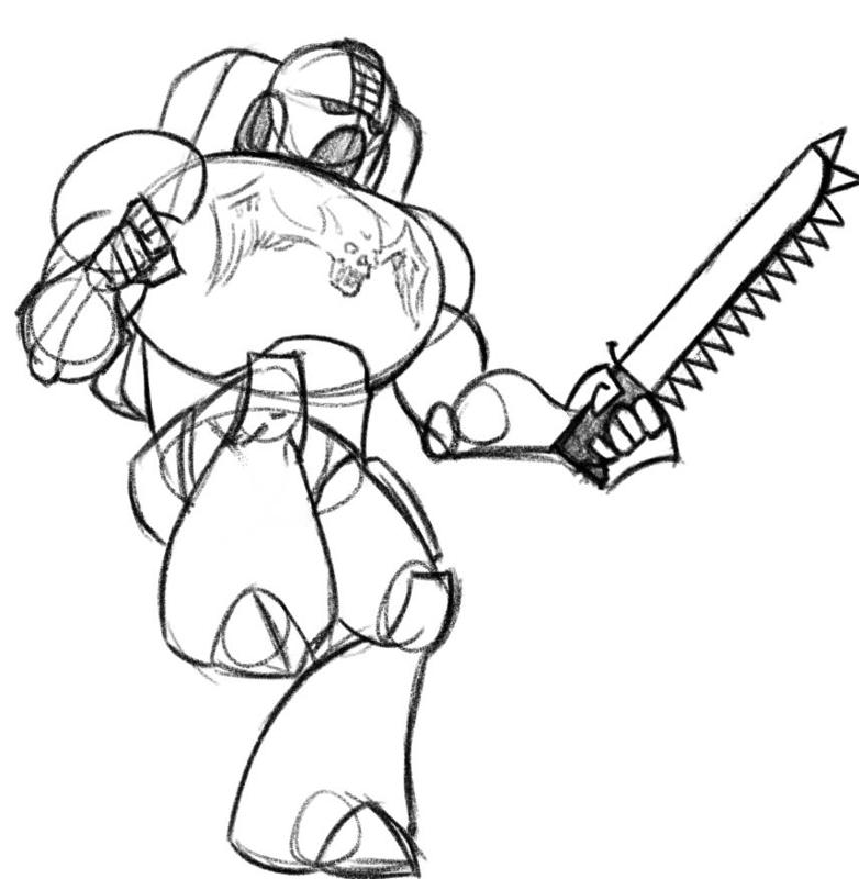 Incepting Space Marines of the Grim Dark Universe